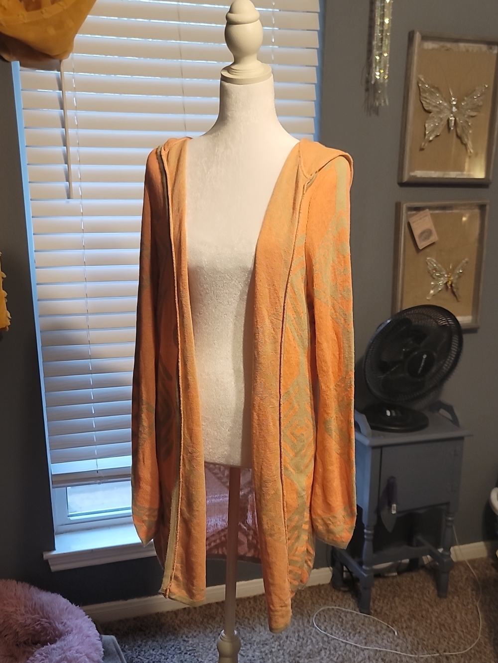 Lightweight Cardigan With Hood
